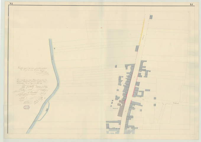 Pacy-Sur-Eure _ "Alignements des rues, places, boulevards et autres voies publiques de la ville de Pacy".