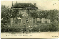 Bacqueville. Epicerie et Café M. Gorvel, Bacqueville (Eure).