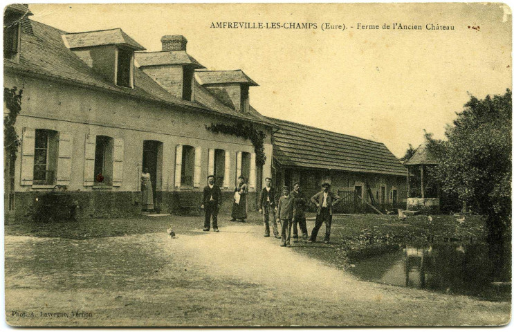 Amfreville-les-Champs. Ferme de l'Ancien Château.