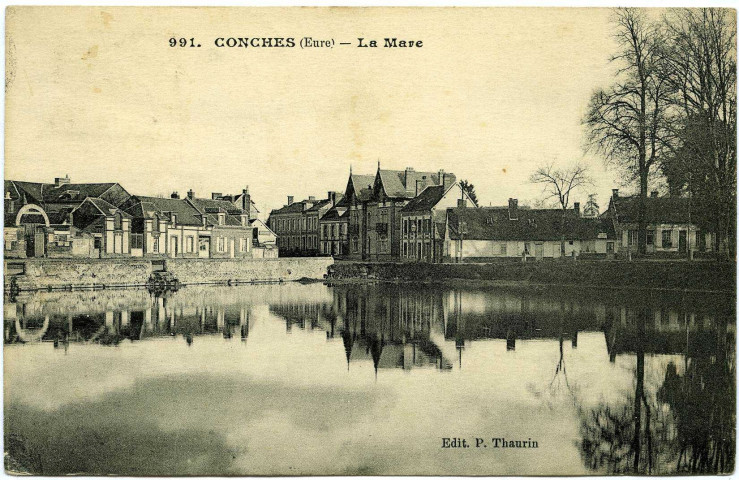 Conches-en-Ouche. La Mare.