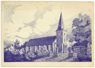 Incarville. Eglise.