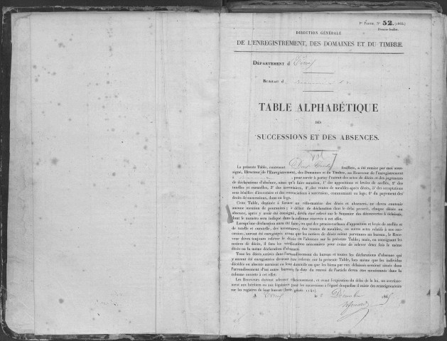Tables 1872-1883