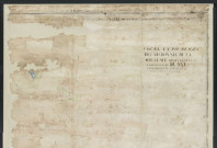 Autheuil-Authouillet - "Plan général visuel et paréages de la baronnie de La Boulaye". *