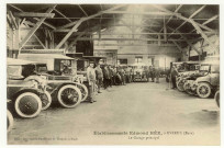 Evreux-Ville. Etablissements Edmond Hée, à Evreux - Le Garage Principal.