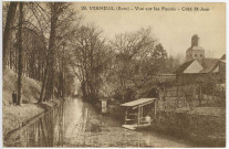 Verneuil-sur-Avre. Vue des Fossés - Côté St-Jean.