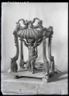 Fauteuil d'officiant de l'église d'Authouillet (Eure).