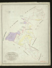 Saint-Germain-Village. Tableau d'assemblage _ du Plan Parcellaire de la Commune de Saint Germain-Village _ Canton de Pontaudemer - Pontaudemer - Eure. _ Terminé sur le Terrain le 29 Août 1832, sous l'administration de M. A Passy, Préfet _ M. Pétel, Maire _ sous la Direction de M.Marel, Directeur des Contributions directes _ M. Le Fébure, Géomètre en Chef. _ Par M. Charpentier, Géomètre de 1re classe.