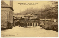 Charleval. Les Rives de l'Andelle-Barrage de l'Usine de Tannebrune.