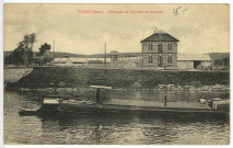 Pîtres. Fabrique de Clôtures normandes.