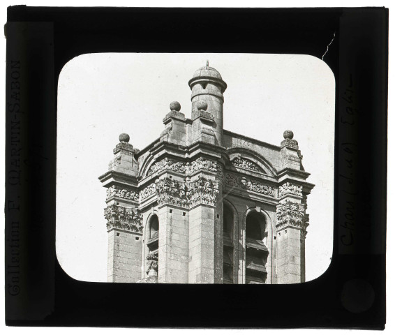 Église de Chars (Val-d'Oise), clocher.