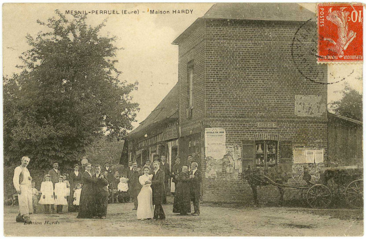 Mesnil-Verclives (Le). Maison Hardy.