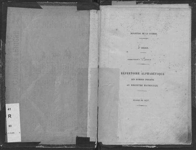 Evreux. Répertoire alphabétique (1895)