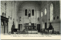 Bernay. Séminaire des Missions des Pères Franciscains. - La Chapelle.