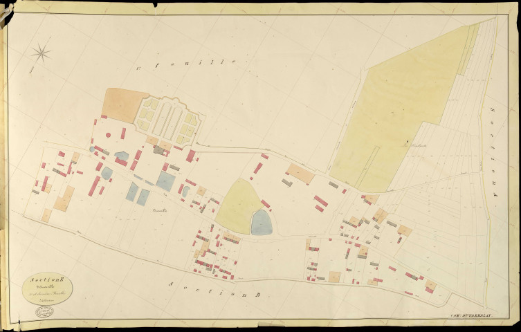 Tremblay-Omonville (Le). Section E _ d'Omonville _ 2e et dernière Feuille