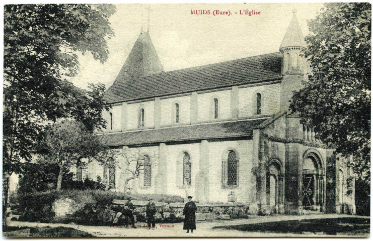 Muids. L'Eglise.