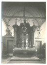 Maître-autel de l'église Saint-Martin de Boissy-sur-Damville, à Buis-sur-Damville (Eure, France)