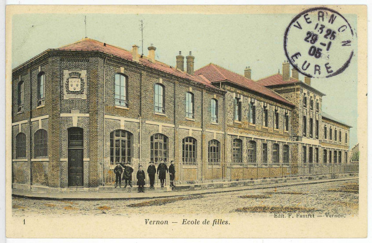 Vernon-Ville. Ecole de filles.
