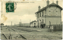 Perriers-sur-Andelle. La Gare.
