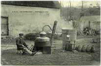 Divers. En Normandie - Distillerie de cidre.