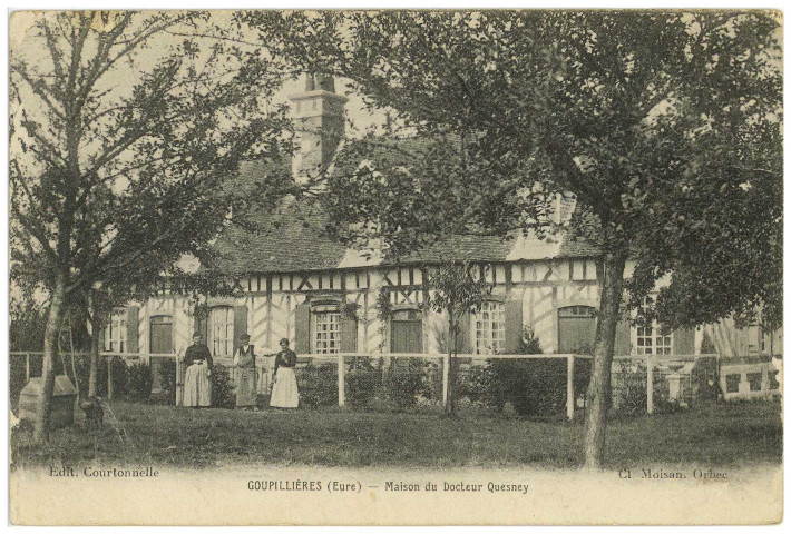 Goupillières. Maison du Docteur Quesney.