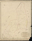 Grossœuvre. Tableau d'assemblage _ du Plan Parcellaire de la Commune de Grossoeuvre _ Canton de Saint André - Evreux - Eure. _ Terminé sur le Terrain le 7 Juin 1837, sous l'administration de M. Passy, Préfet _ M. Cissay, Maire _ et sous la Direction de M. Marel, Directeur des Contributions directes _ M. Le Fébure, Géomètre en Chef. _ Par M. Letailleur, Géomètre de 1re classe.