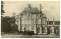 Evreux-Ville. Vue de l'Evêché.