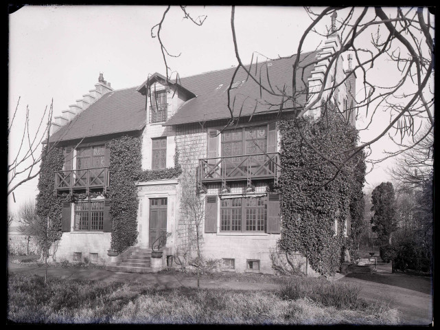 Façade d'une habitation bourgeoise.