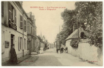 Bourth. Rue Principale (2e série) Postes et Télégraphes.