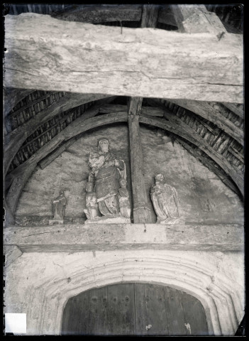 Statuaire de l'église de Saint-Martin-du-Tilleul (Eure).