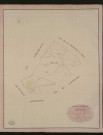Haricourt. Tableau d'assemblage du Plan Parcellaire de la Commune d'Haricourt. _ Canton d'Ecos - Andelys - Eure. _ Terminé sur le terrain le 1er septembre 1836, sous l'administration de M. A Passy, Préfet - M. Toutain, Maire et sous la direction de M. Marel, Directeur des Contributions directes. _ M. Le Fébure, Géomètre en Chef. _ Par M. Gondouin, Géomètre de 1re classe