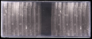 Plafond à caisson ornementé à Alep (Syrie).