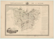 Carte du département de l'Eure