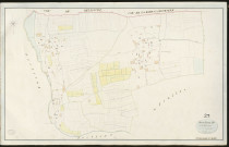 Notre-Dame-du-Hamel. Section B _ de la Mésangère _ 1ère de 2 feuilles _ Echelle de 1 à 2500