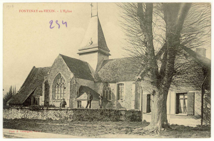Fontenay. L'Eglise.