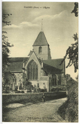 Plasnes. L'Eglise.