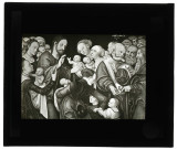 Musée de Dresde (Allemagne), tableau de Lucas Cranach « Laissez venir à moi les petits enfants ».