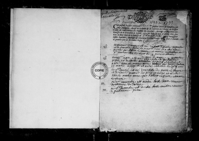 BMS (1693-1792)