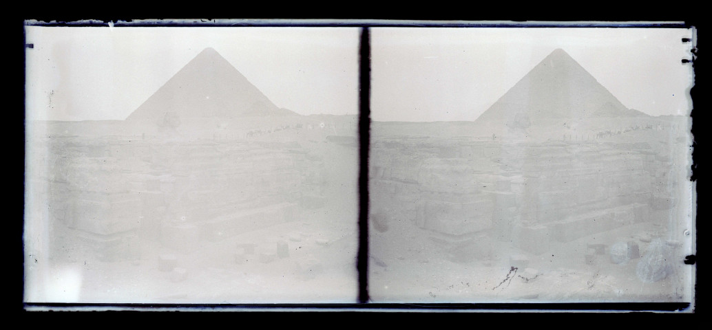 Pyramides de Gizeh (Égypte).