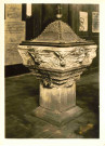 Les Fonts baptismaux de l'église d'Appeville-Annebault (Eure, France)