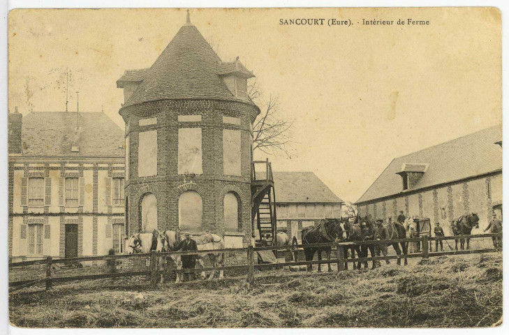 Sancourt. Intérieur de Ferme.