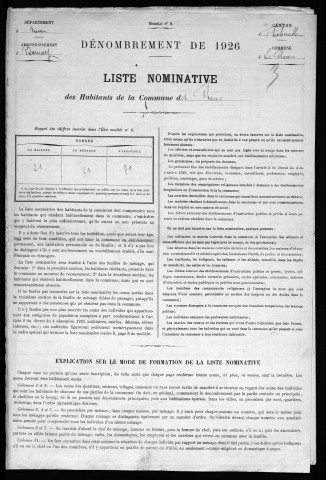 PLACES(LES) 1926