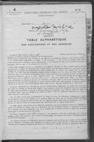 Tables 1966-1968