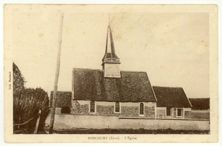 Boncourt. L'Eglise.