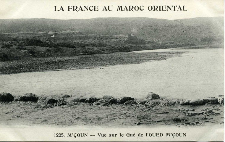 M'ÇOUN - Vue sur le Gué de l'OUED M'ÇOUN