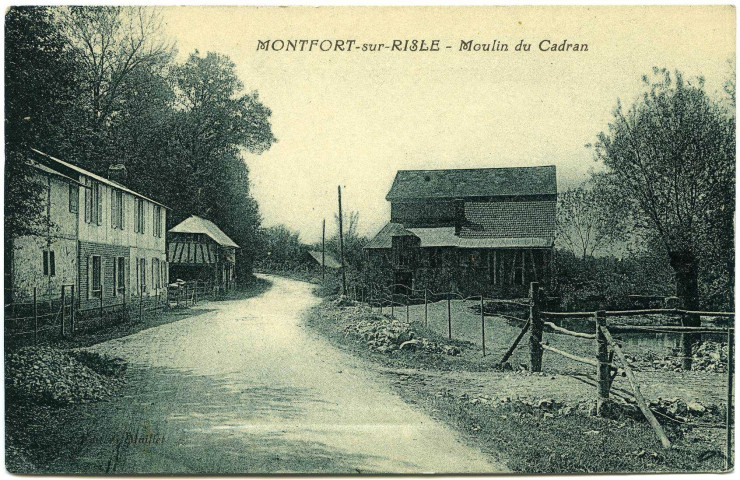 Montfort-sur-Risle. Moulin du Cadron.