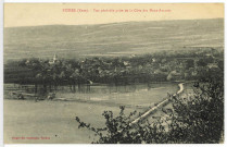 Pîtres. Vue générale prise de la Côte des Deux-Amants.