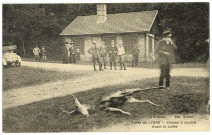 Lyons-la-Forêt. Chasse à Courre - Avant la Curée.