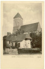 Aizier. L'Eglise et le Bureau de la Douane.