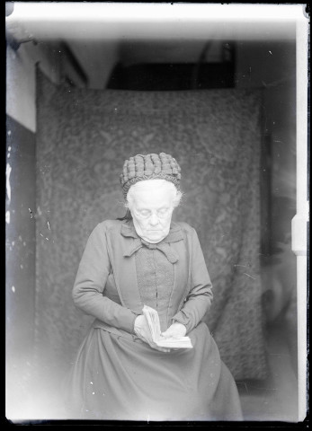 Portrait de la mère de l'abbé Bretocq.