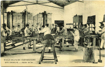 Andelys (Les). Ecole Militaire préparatoire des Andelys - Atelier du Fer.